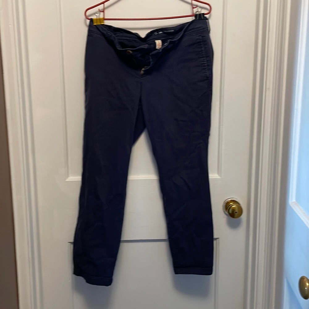 Rolled crop pants by Gap